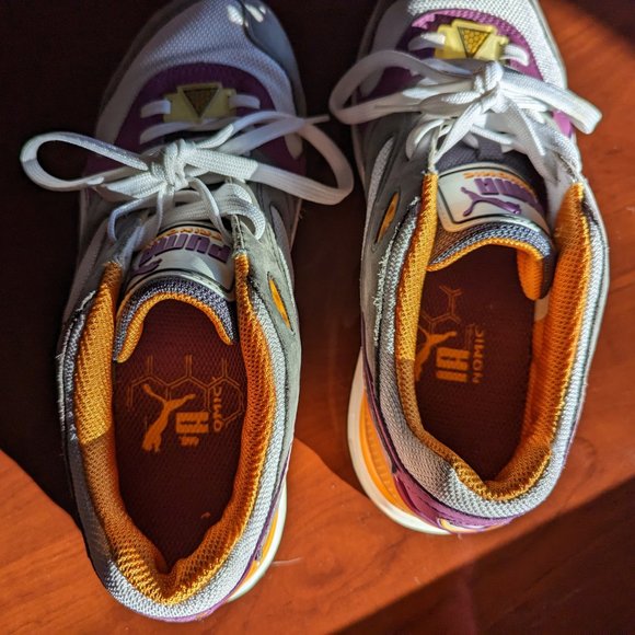 PUMA Trinomic - Athletic - Style - Running Yellow / White / Purple - Picture 7 of 7